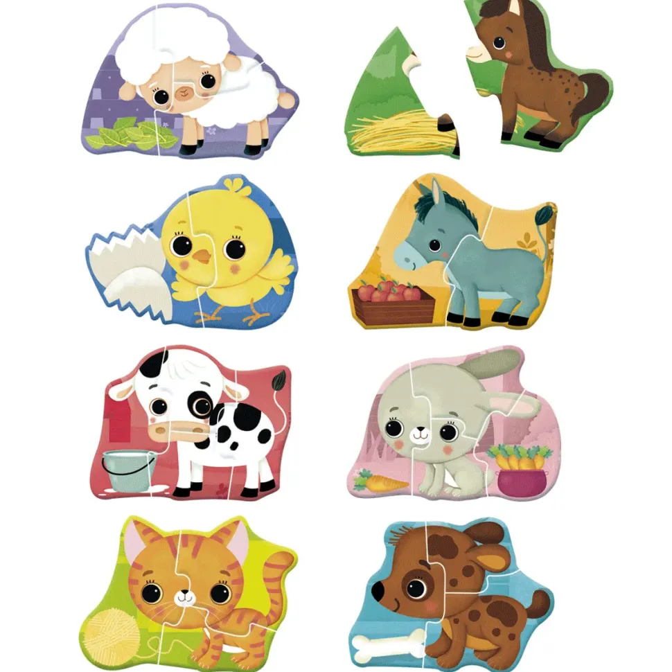 Clementoni Sapientino Baby Montessori I Cuccioli In Fattoria