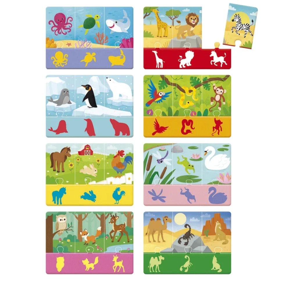 Clementoni Sapientino Baby Montessori Animali E Sagome