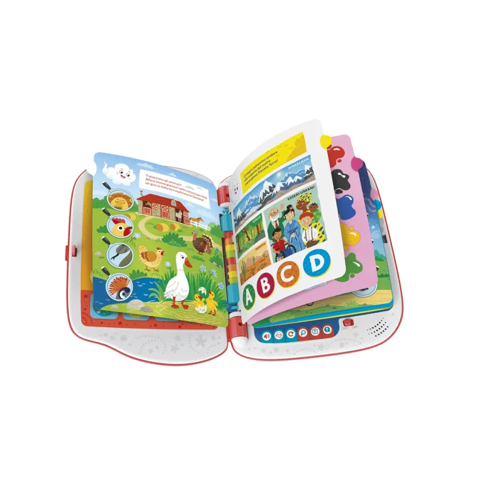 Clementoni Sapientino Girapagina, Libro Interattivo