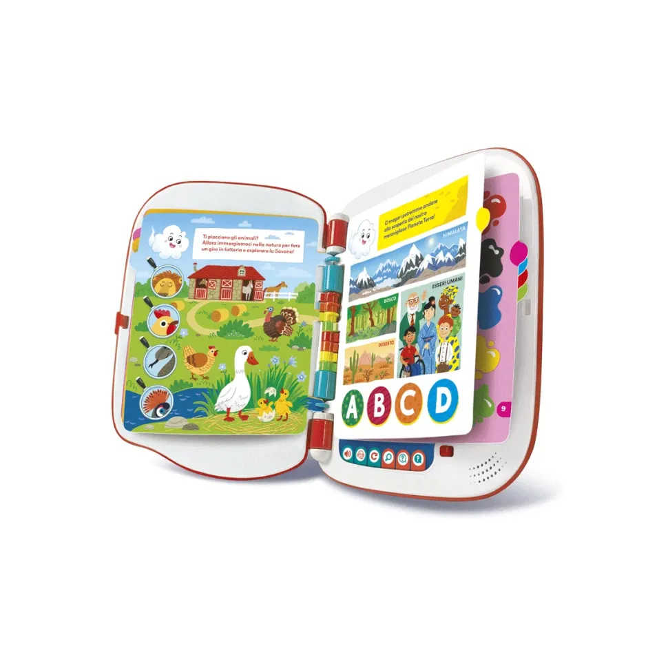 Clementoni Sapientino Girapagina, Libro Interattivo