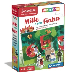Clementoni Sapientino Montessori Mille E Una Fiaba, Gioco Educativo