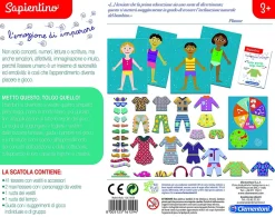 Clementoni 16129-Sapientino-Metto Questo, Tolgo Quello, Gioco Educativo, Multicolore, 16129