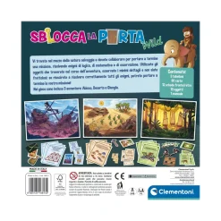 Clementoni Sblocca La Porta Wild Gioco Da Tavolo, 16813