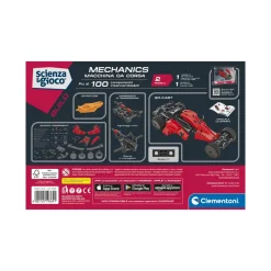 Clementoni Science & Play Build Macchina Da Corsa Rossa, 19369