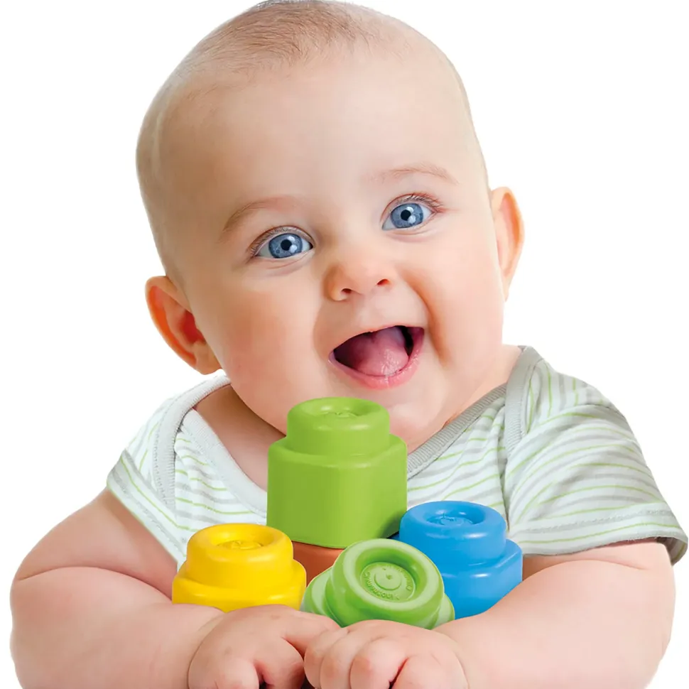 Clementoni Soft Clemmy Confezione 12 Mattoncini Morbidi