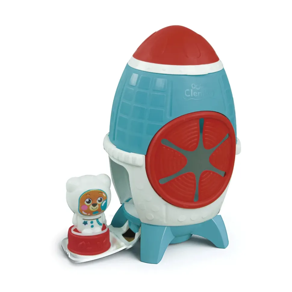Clementoni Soft Clemmy Touch, Explore And Play Sensory Rocket, Mattoncini Morbidi