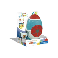 Clementoni Soft Clemmy Touch, Explore And Play Sensory Rocket, Mattoncini Morbidi