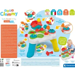 Clementoni Soft Clemmy Touch, Discover & Play Sensory Table