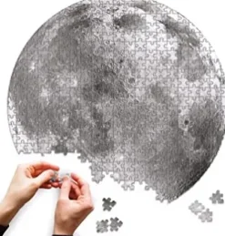 Clementoni Space Collection Round Moon 500 Pezzi