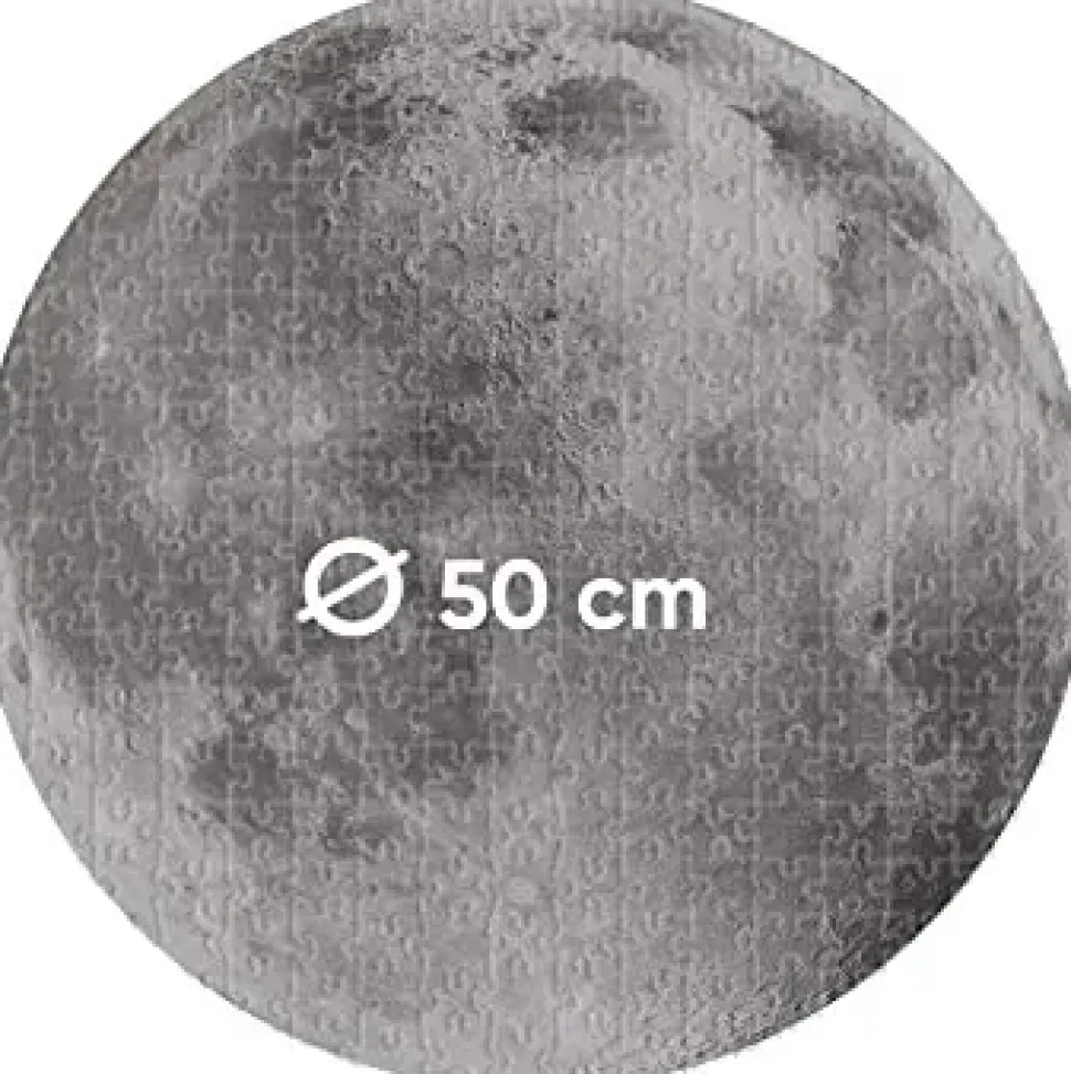Clementoni Space Collection Round Moon 500 Pezzi