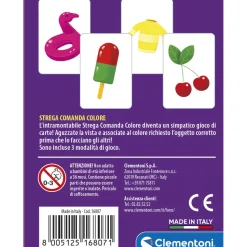 Clementoni Strega Comanda Colore Gioco Di Carte, 16807
