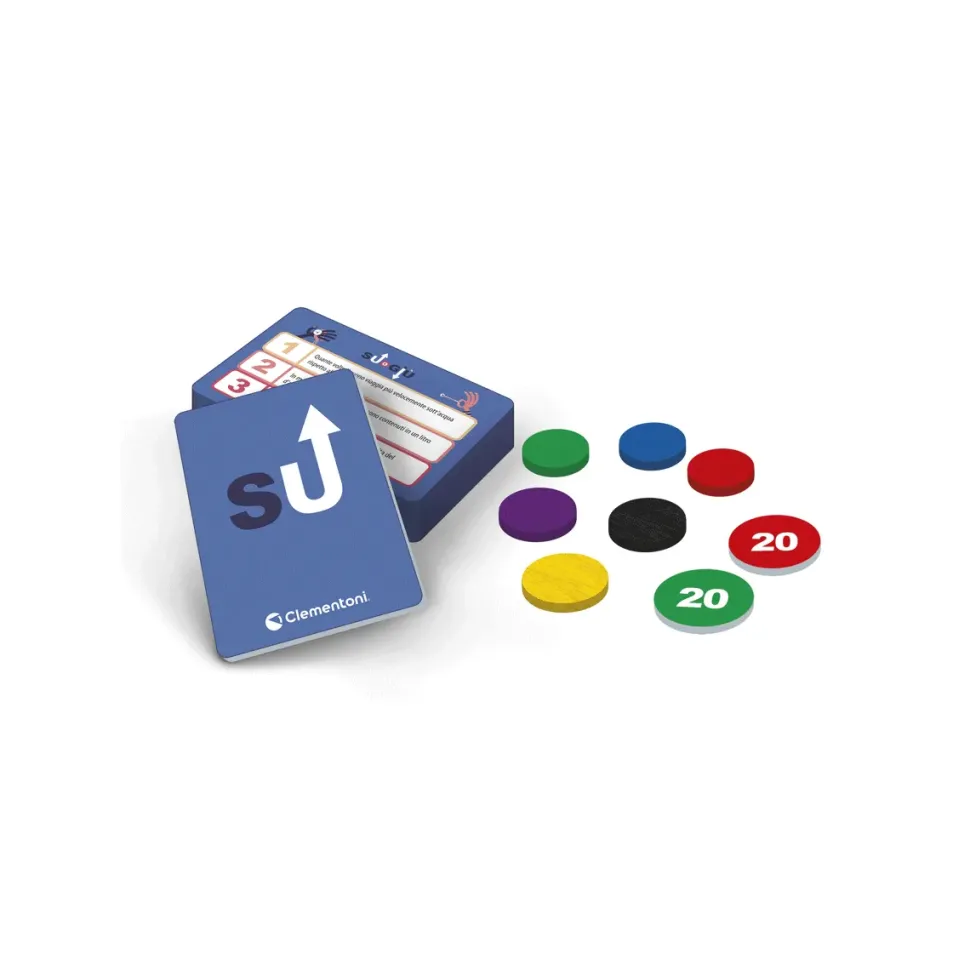 Clementoni Su O Giu, Quale Sara Il Numero Giusto? Gioco Da Tavolo Adulti