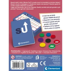 Clementoni Su O Giu, Quale Sara Il Numero Giusto? Gioco Da Tavolo Adulti