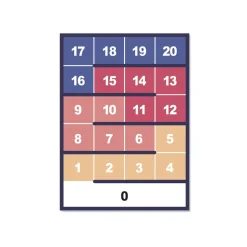 Clementoni Su O Giu, Quale Sara Il Numero Giusto? Gioco Da Tavolo Adulti