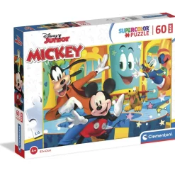 Clementoni Supercolor Puzzle Disney Mickey 60 Maxi Pezzi
