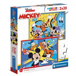 Clementoni Supercolor Puzzle Disney Mickey 2 20 Pezzi