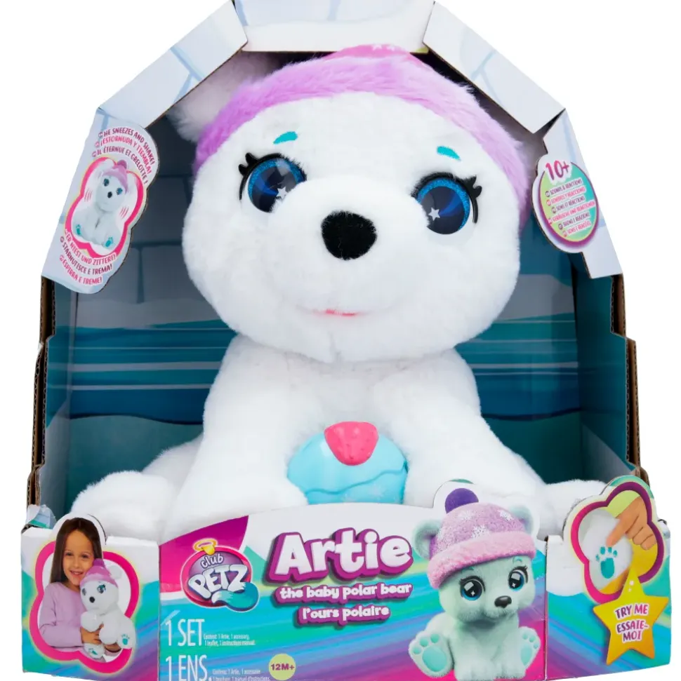 Club Petz Artie, The Polar Bear, Il Tenero Orso Polare Che Ha Freddo!