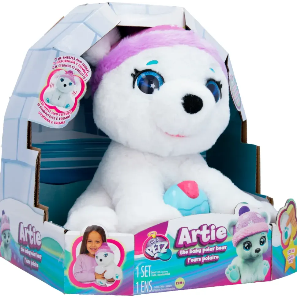 Club Petz Artie, The Polar Bear, Il Tenero Orso Polare Che Ha Freddo!