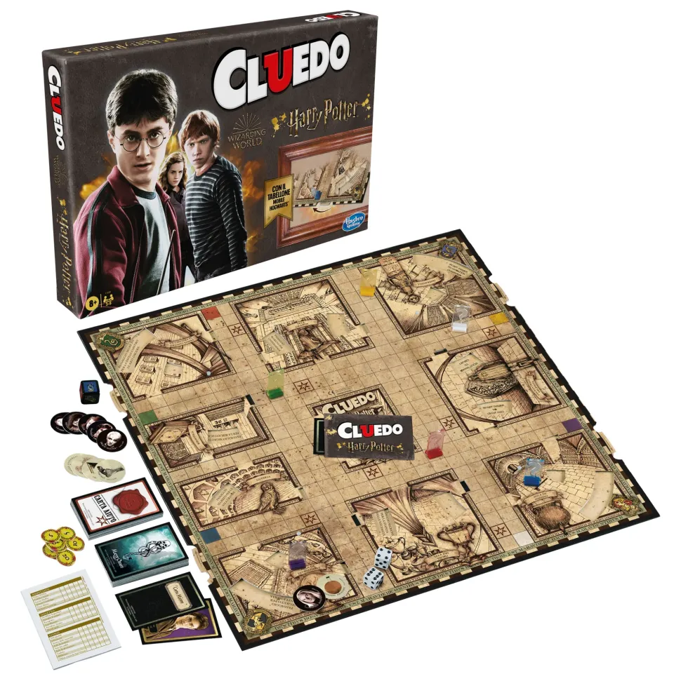 Cluedo Harry Potter, Gioco Da Tavolo Hasbro Gaming, Per 3-5 Giocatori, Dagli 8 Anni In Su