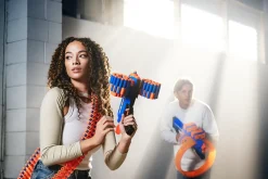 Confezione Combo Di Pistole Xshot Insanity Double Manic (48 Dardi)