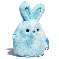 Coniglietto Di Peluche Chibi Azzurro, 25 Cm