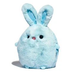 Coniglietto Di Peluche Chibi Azzurro, 25 Cm
