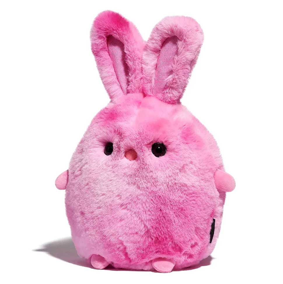 Coniglietto Di Peluche Chibi Rosa, 25 Cm