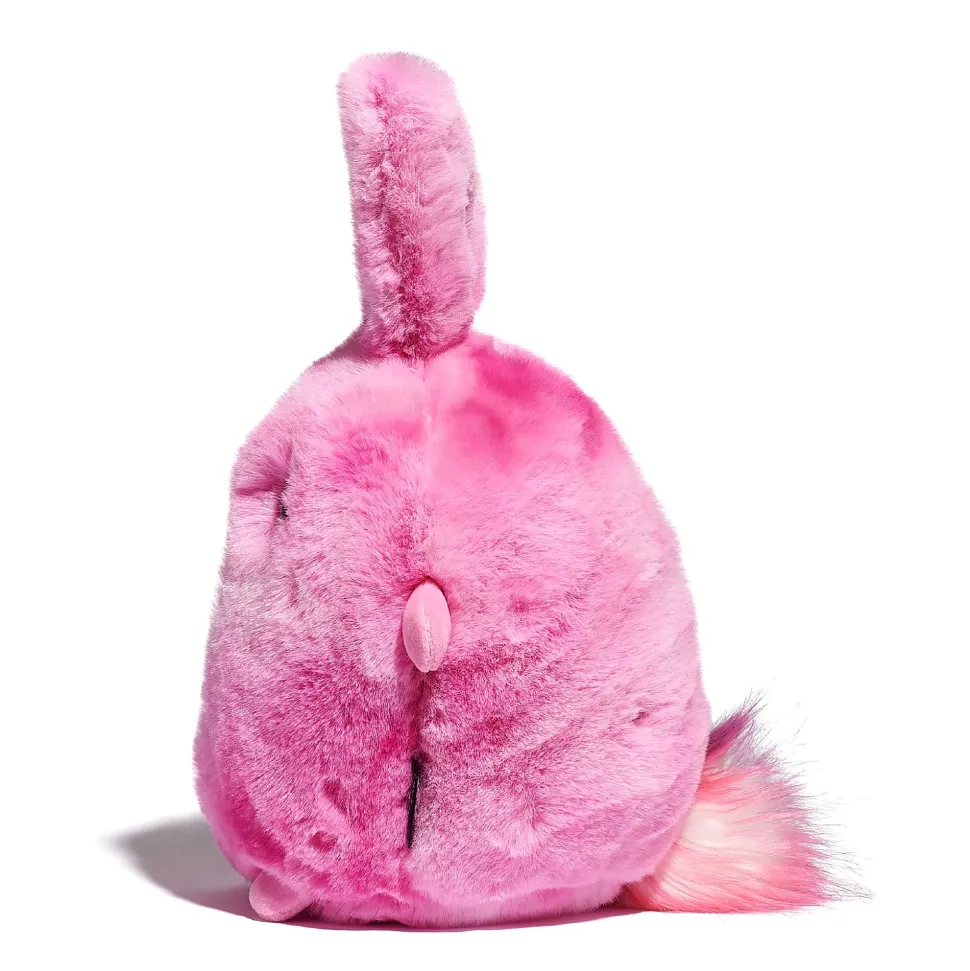 Coniglietto Di Peluche Chibi Rosa, 25 Cm