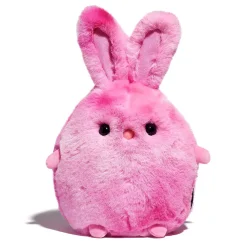 Coniglietto Di Peluche Chibi Rosa, 25 Cm