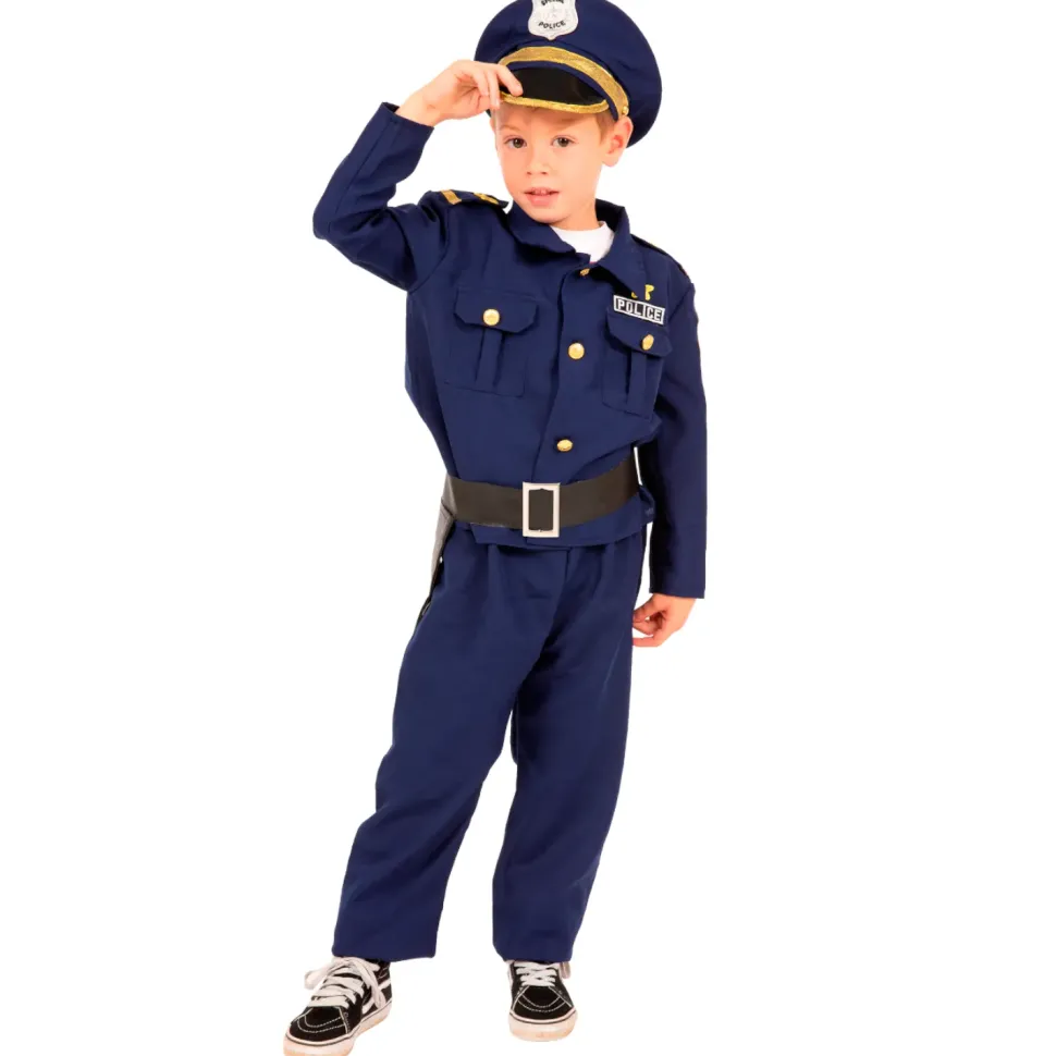 Costume Poliziotto Disponibile In Diverse Taglie