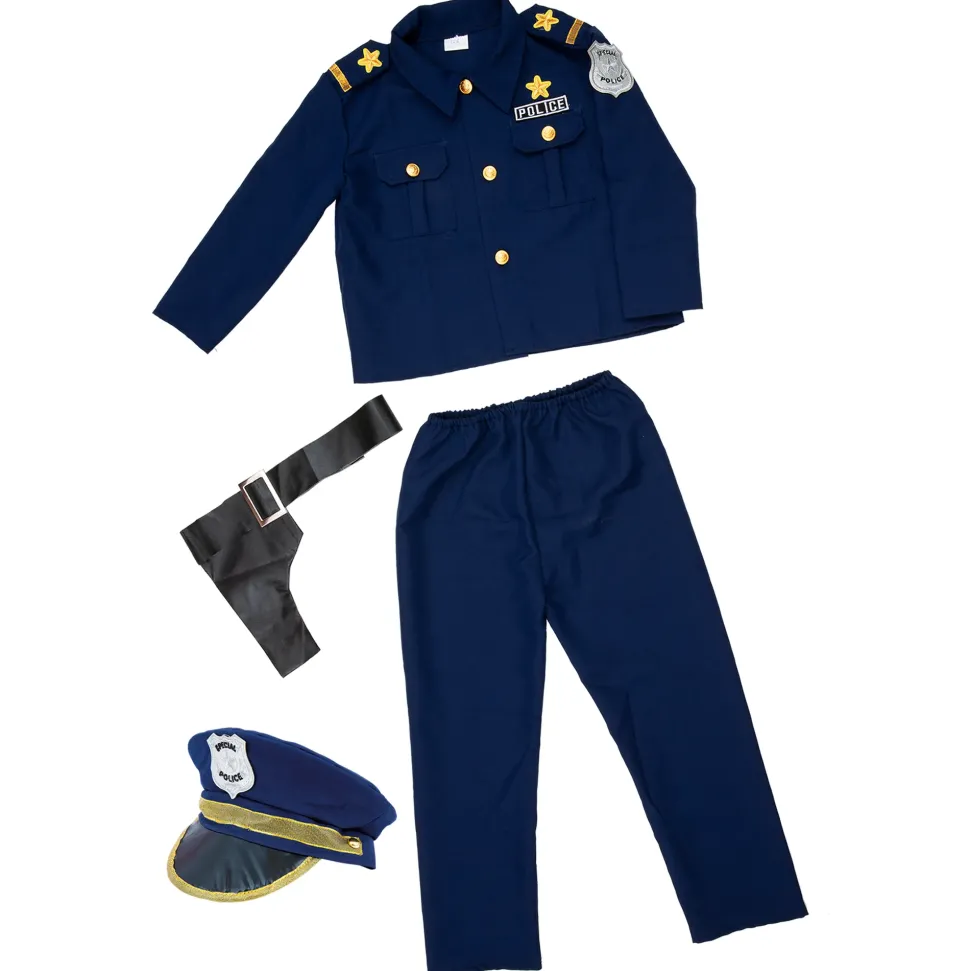 Costume Poliziotto Disponibile In Diverse Taglie