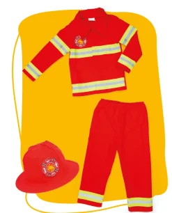 Costume Pompiere Disponibile In Diverse Taglie