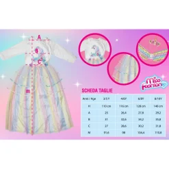 Costume Principessa Unicorno Disponibile In Diverse Taglie