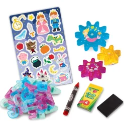 Crayola Crea La Tua Fiaba, Lavagnetta Doppia Superficie