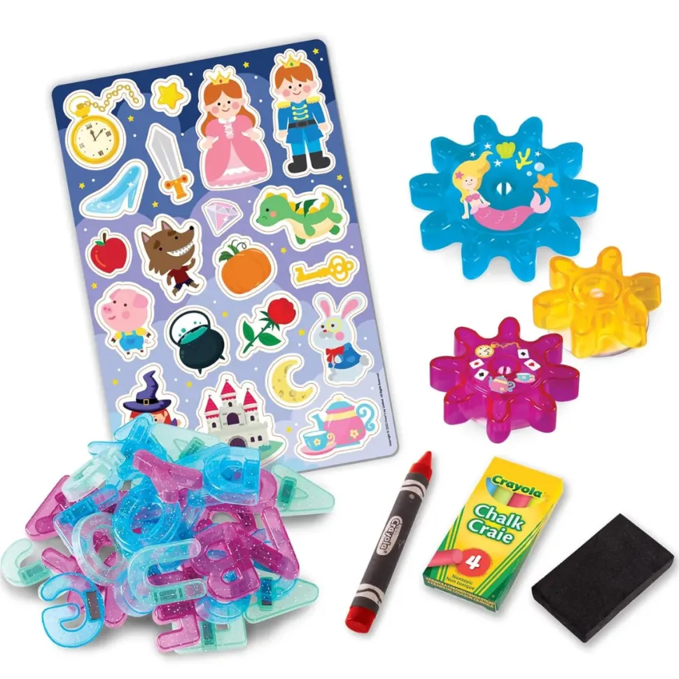 Crayola Crea La Tua Fiaba, Lavagnetta Doppia Superficie