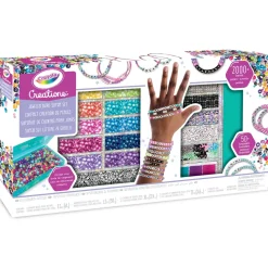Crayola Creations Super Set Lettere E Gioielli Piu Di 2000 Perline E 50 Braccialetti