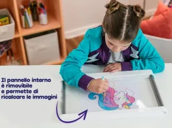 Crayola Lavagna Luminosa Deluxe Maxi Superficie, Super Lavagna Cancellabile Per Colorare, Eta Consigliata: 6-10 Anni