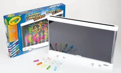 Crayola Lavagna Luminosa Deluxe Maxi Superficie, Super Lavagna Cancellabile Per Colorare, Eta Consigliata: 6-10 Anni