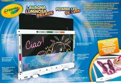 Crayola Lavagna Luminosa Deluxe Maxi Superficie, Super Lavagna Cancellabile Per Colorare, Eta Consigliata: 6-10 Anni