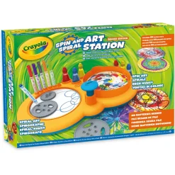 Crayola Super Set Gira E Crea Deluxe Spirografo Vortici Di Colore Non Richiede Batterie