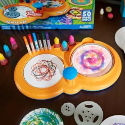 Crayola Super Set Gira E Crea Deluxe Spirografo Vortici Di Colore Non Richiede Batterie