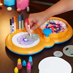 Crayola Super Set Gira E Crea Deluxe Spirografo Vortici Di Colore Non Richiede Batterie