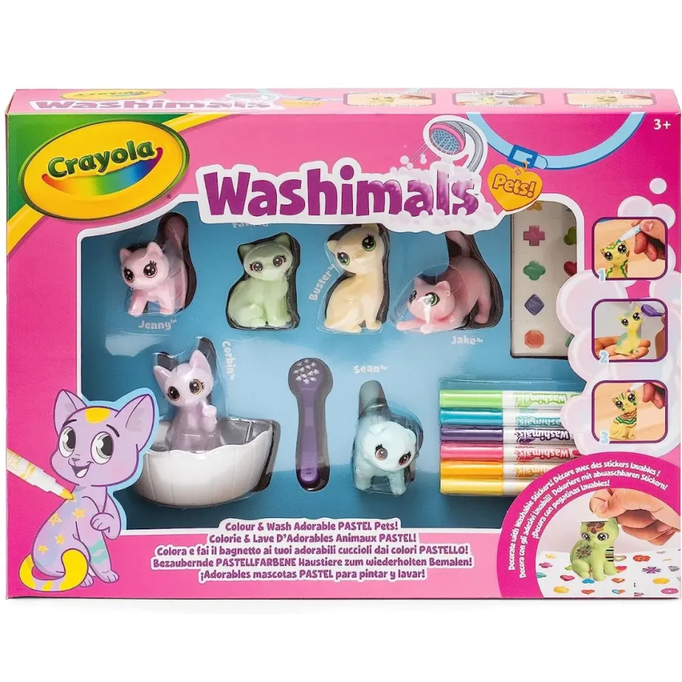 Crayola Washimals Set Special Edition Colori Pastel