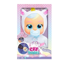 Cry Babies Goodnight Dreamy, Bambola Per La Nanna, Piange Lacrime Luminose E Suona Dolci Ninna Nanne