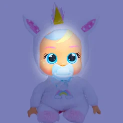 Cry Babies Goodnight Dreamy, Bambola Per La Nanna, Piange Lacrime Luminose E Suona Dolci Ninna Nanne