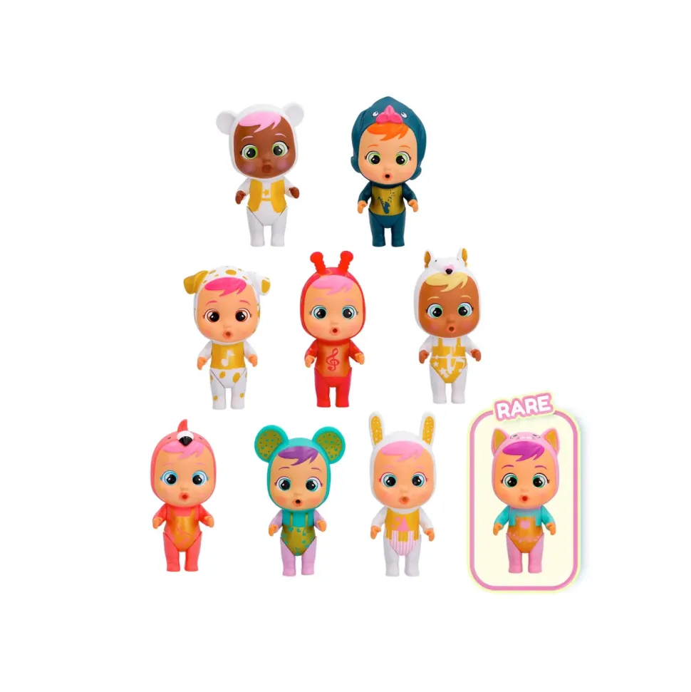 Cry Babies Magic Tear Music Edition, 9 Bamboline Da Collezionare Con Dettagli Dorati E Strumento Musicale; Regalo Ideale Per Bambini Dai 3 Agli 8 Anni.