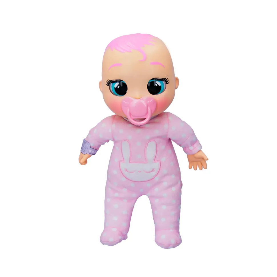 Cry Babies Newborn Coney, Bambola Interattiva Di Una Vera Neonata, Mangia, Piange E Si Calma E Ride Solo Con Te, Grazie Al Braccialetto Elettronico