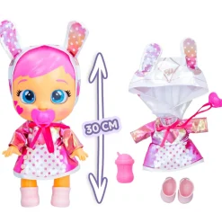 Cry Babies Stars Coney, Bambola Elettronica Che Piange Lacrime Vere Che Illuminano Le Stelline Nei Suoi Occhi!