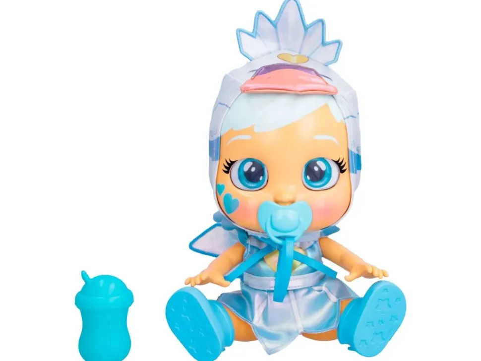 Cry Babies Stars Sidney, Bambola Elettronica Che Piange Lacrime Vere Che Illuminano Le Stelline Nei Suoi Occhi!