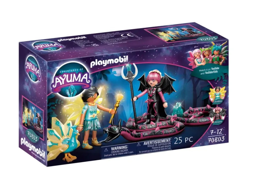 Crystal Fairy E Bat Fairy Con I Compagni Animali